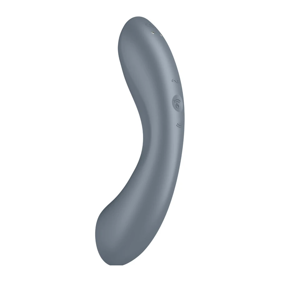 SATISFYER - CURVE TRINITY 1 AIR PULSE VIBRAZIONE GRIGIO